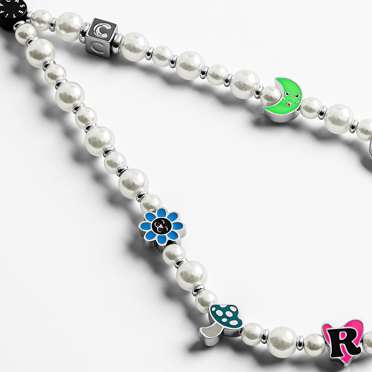 RIPNDIP CASETiFY x Ripndip Phone Charm (Silver)