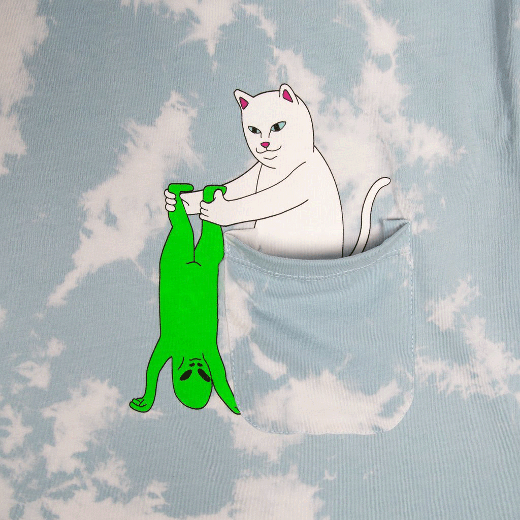 RipNDip Break Yo Self Pocket Tee (Cloud Wash)