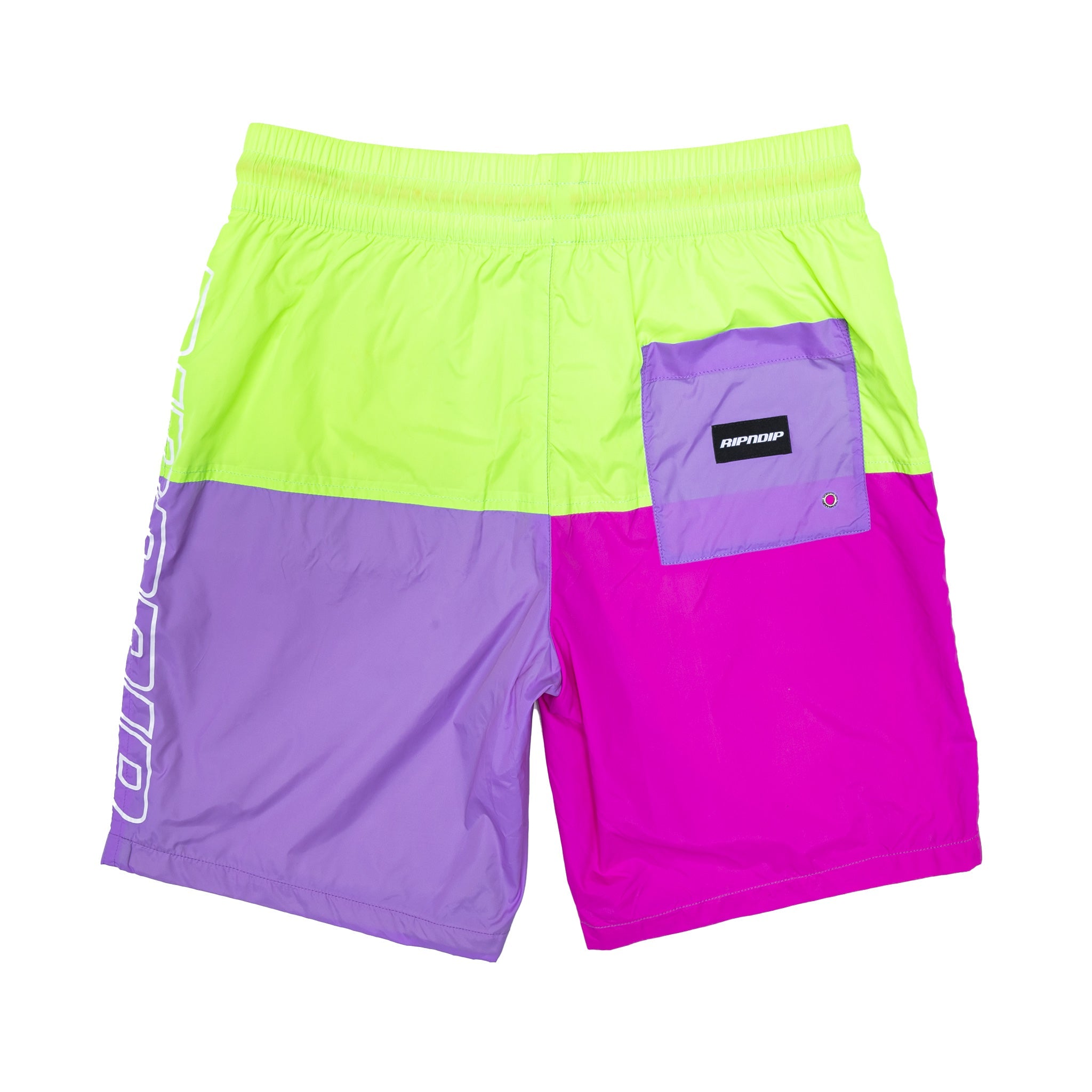 RipNDip Flo-res Color Block Swim Shorts (Multi)