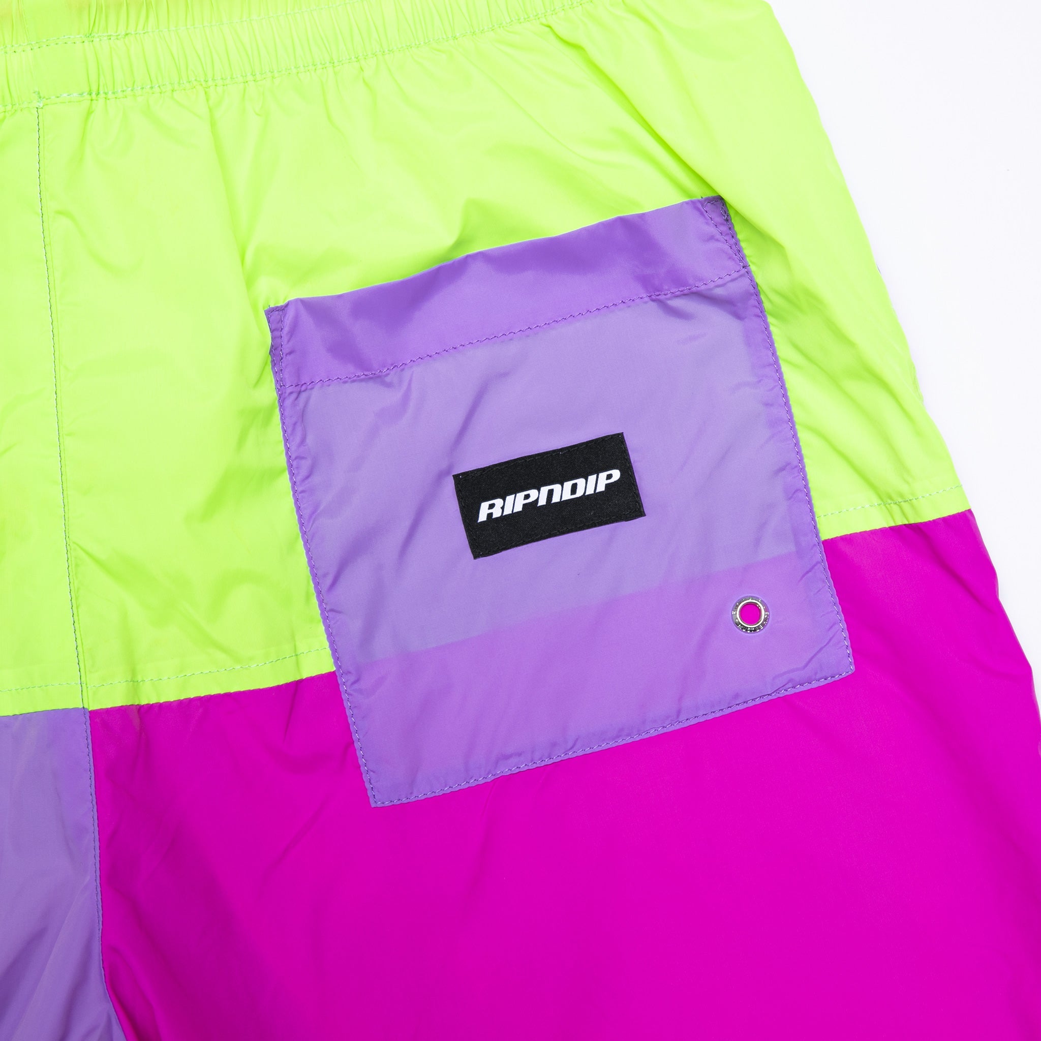 RipNDip Flo-res Color Block Swim Shorts (Multi)