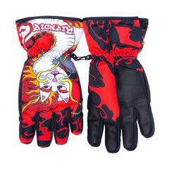 RIPNDIP Dragonerm Snow Gloves (Red)