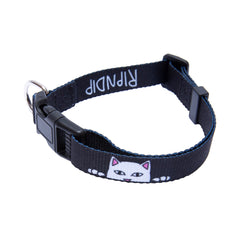 RIPNDIP Peek A Nerm Web Belt Pet Collar (Black)