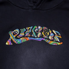 RIPNDIP Tribe Embroidered Hoodie (Faded Black)