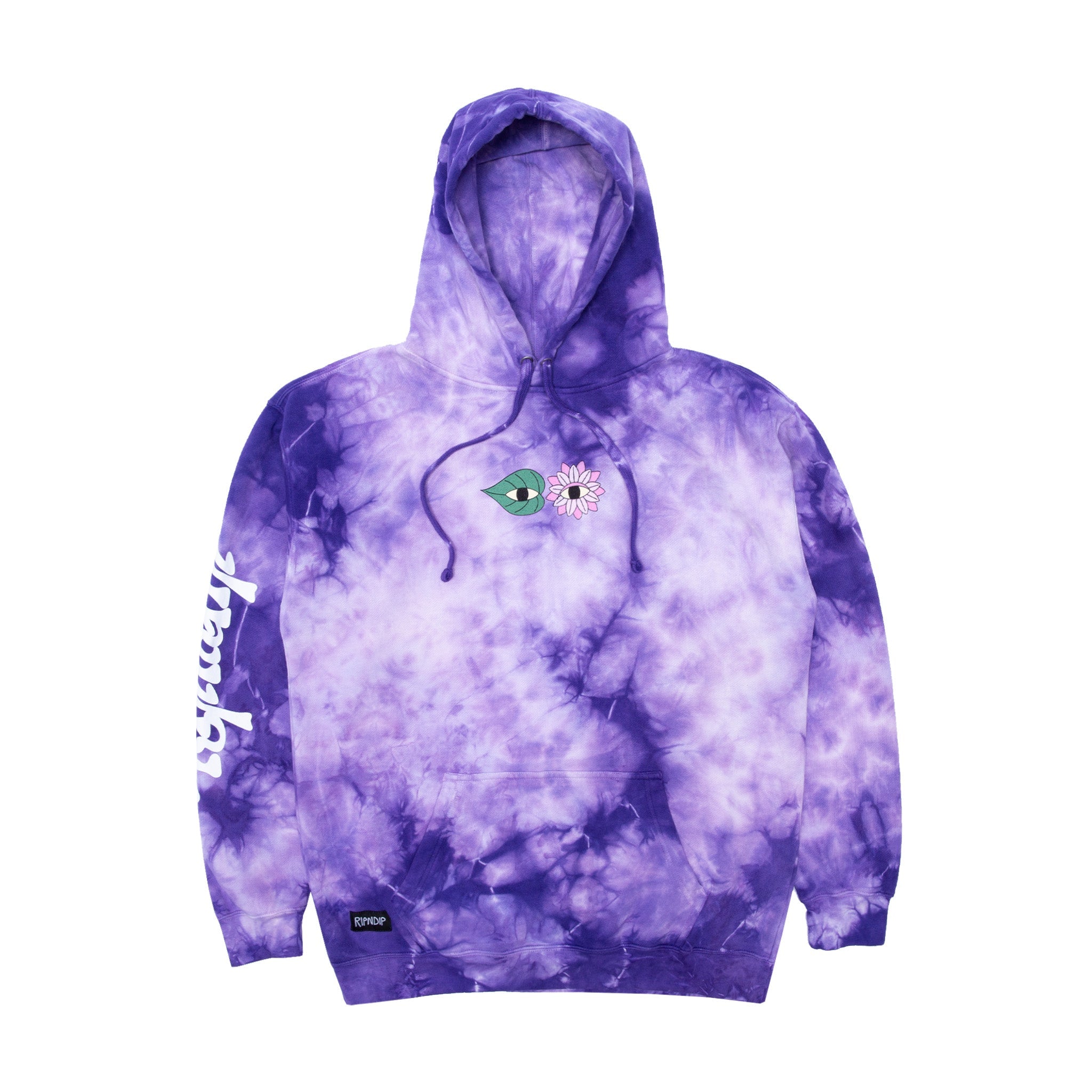 RIPNDIP Home Grown Hoodie (Lilac Lightning Wash)
