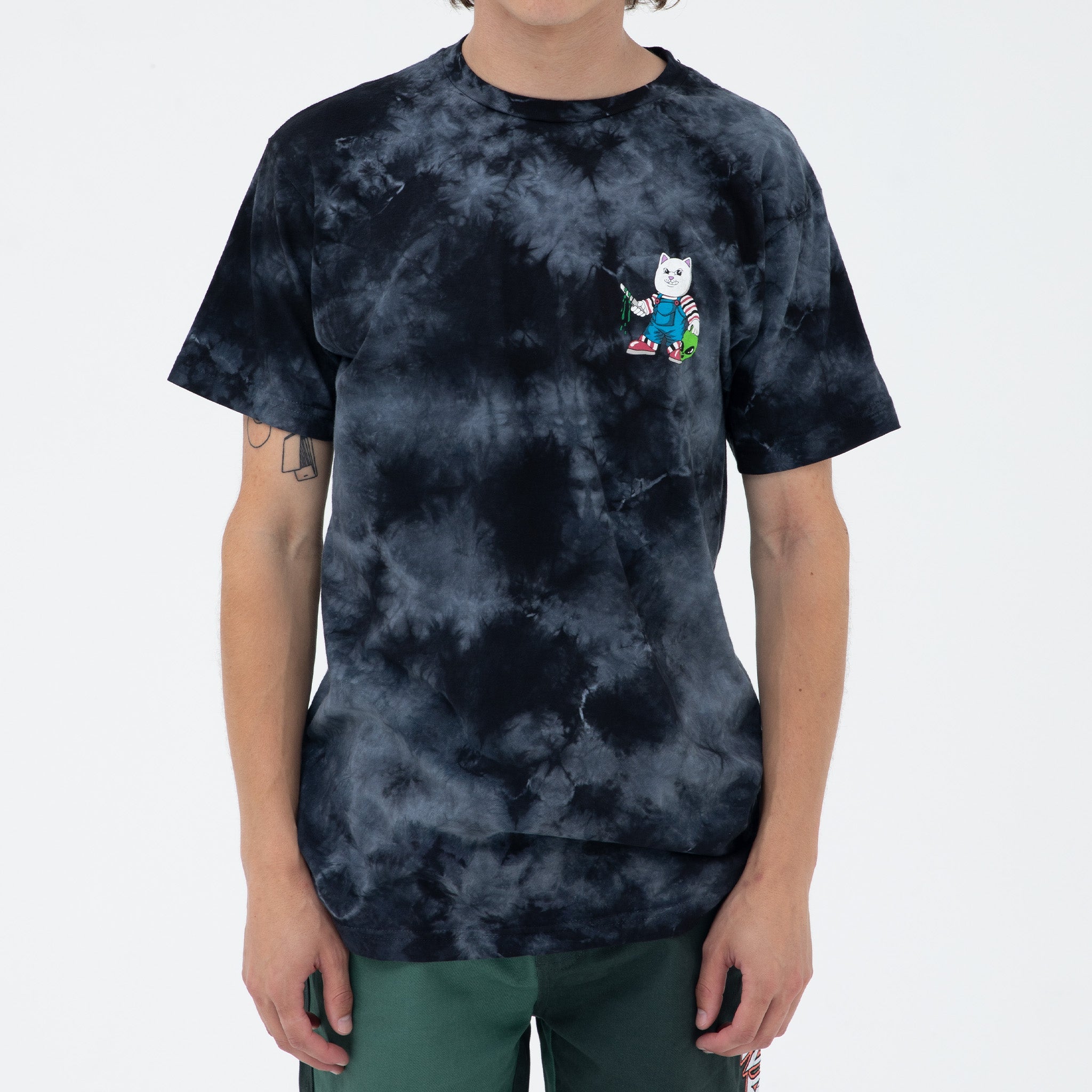 RIPNDIP Childs Play Tee (Black Lightning Wash)