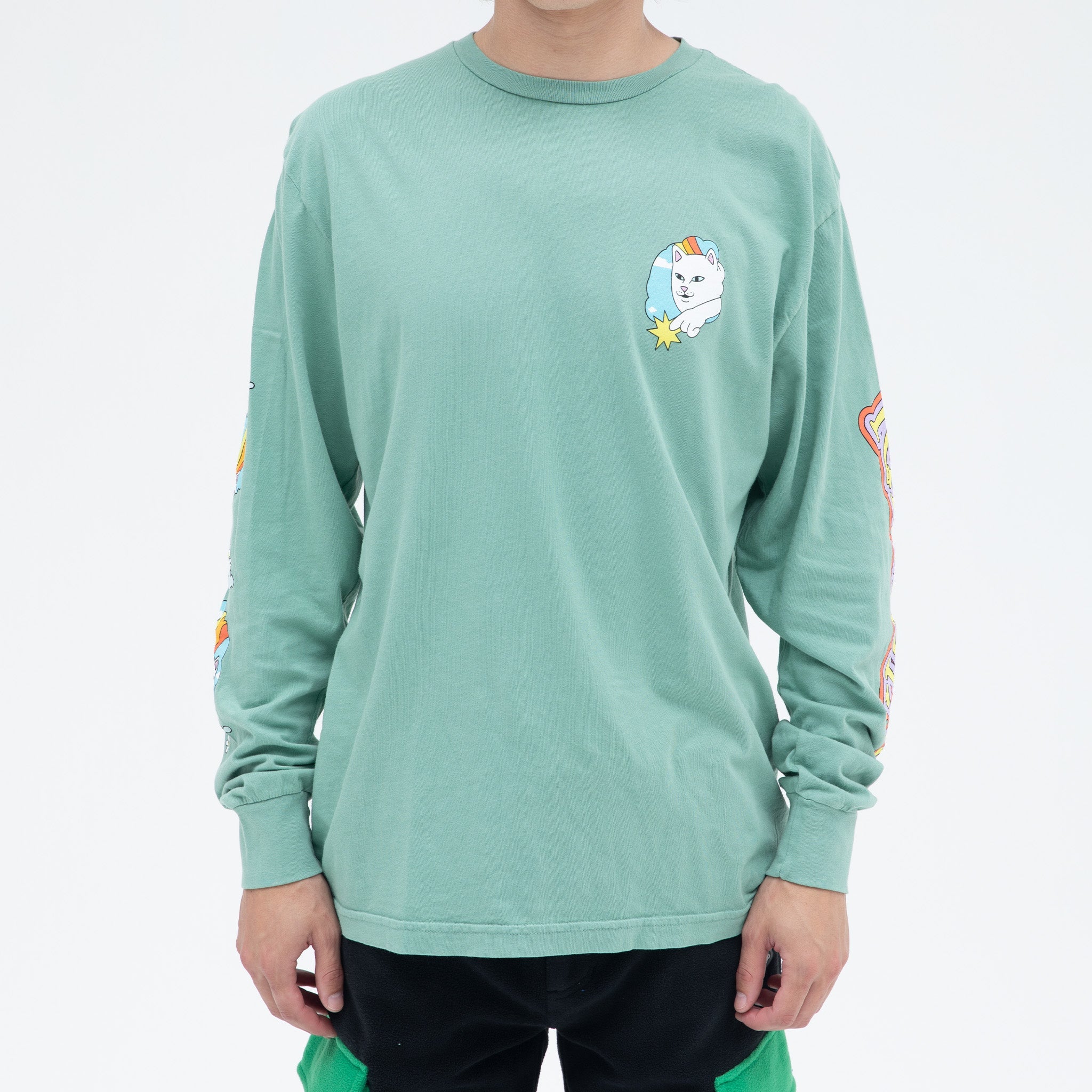 RIPNDIP Must Be Heaven Long Sleeve (Light Pine)
