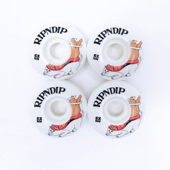 RIPNDIP Nermboutins Skate Wheels (White)