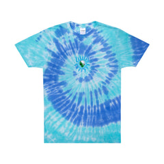 RIPNDIP Wizard Tee (Blue/Aqua Spiral Dye)
