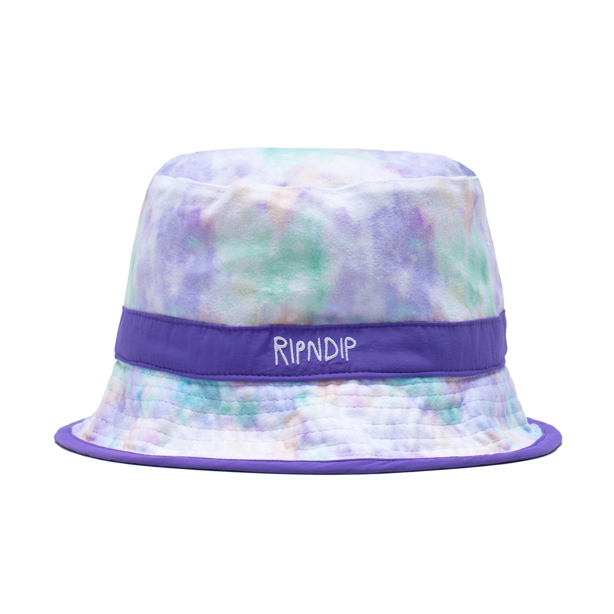 RIPNDIP Castanza Reversible Bucket Hat (Purple)