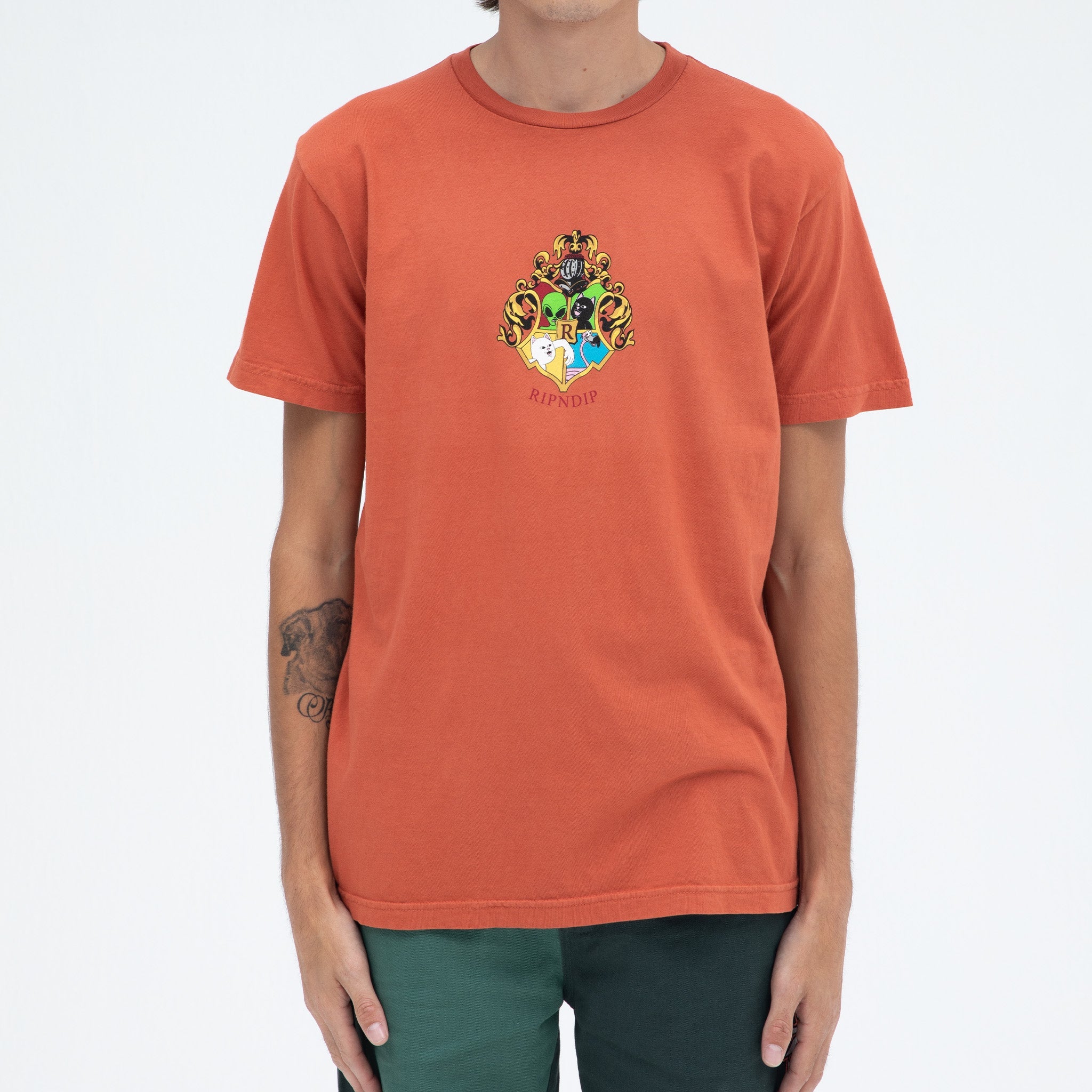 RIPNDIP Goblets On Fire Tee (Clay)