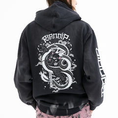 RIPNDIP Mystic Jerm Hoodie (Black Faded Wash)