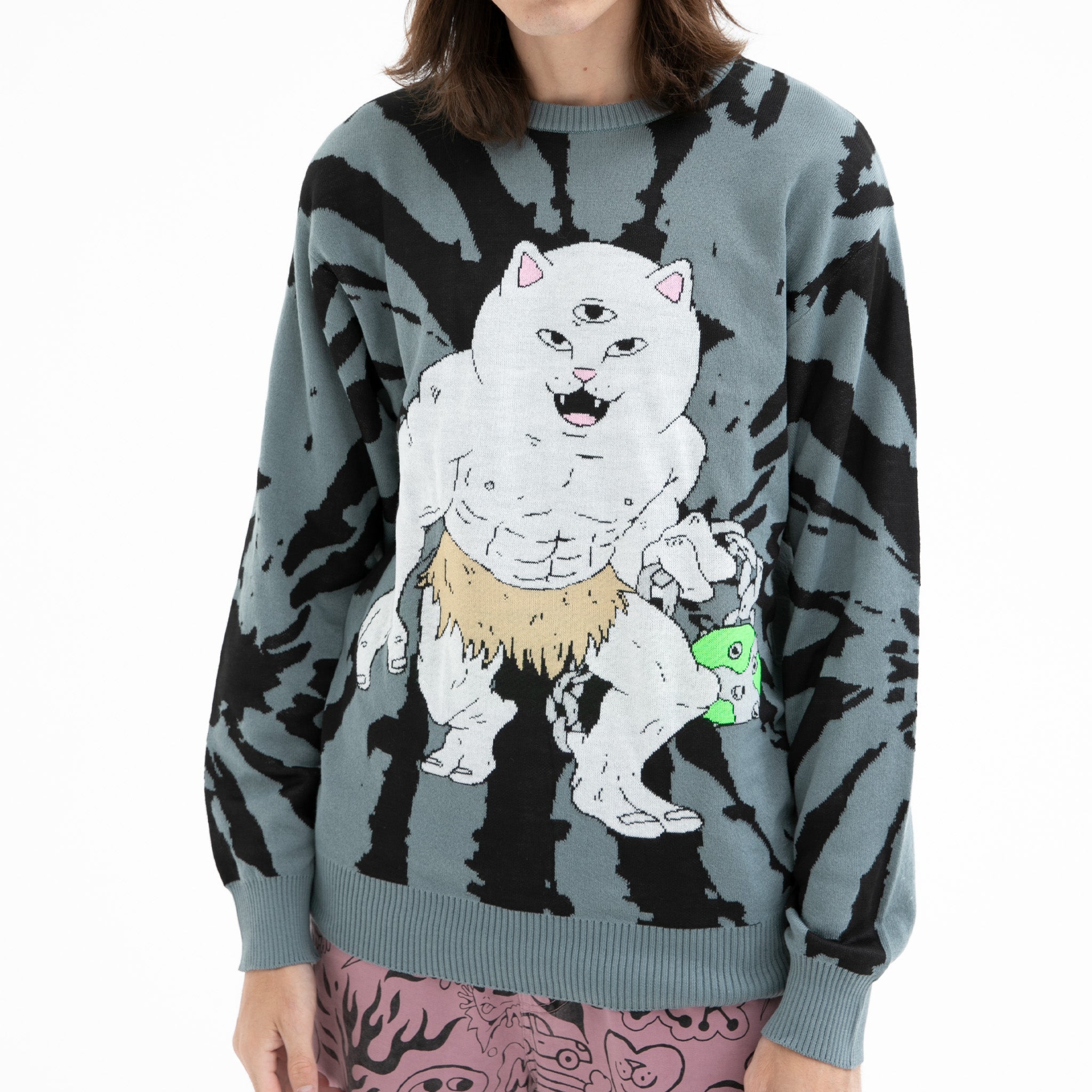 RIPNDIP X Nerm Knit Sweater (Multi)