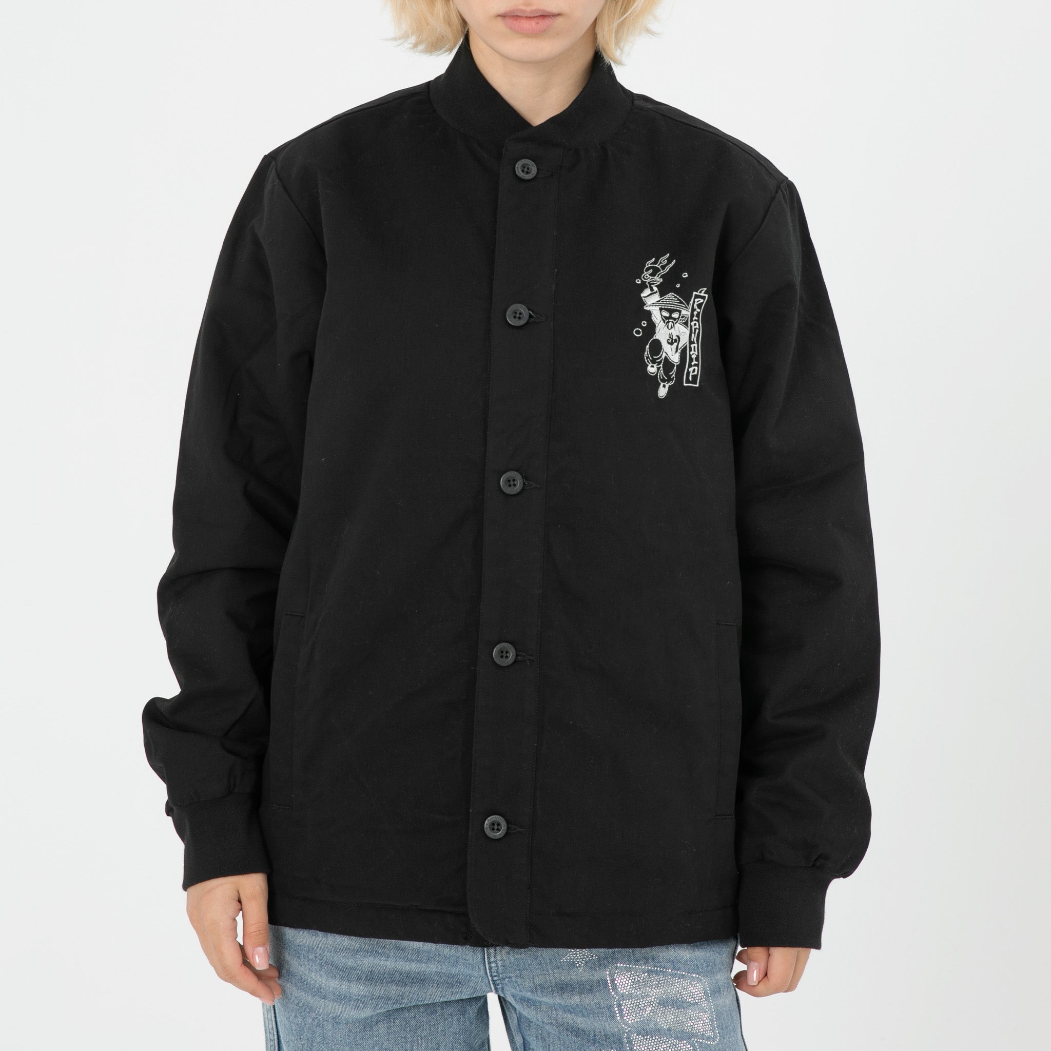 RIPNDIP Ryu Bomber Jacket (Black)