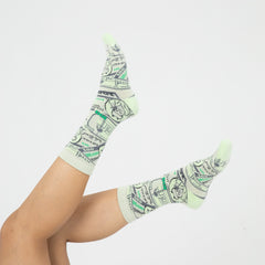 RIPNDIP Moneybag Socks (Olive)