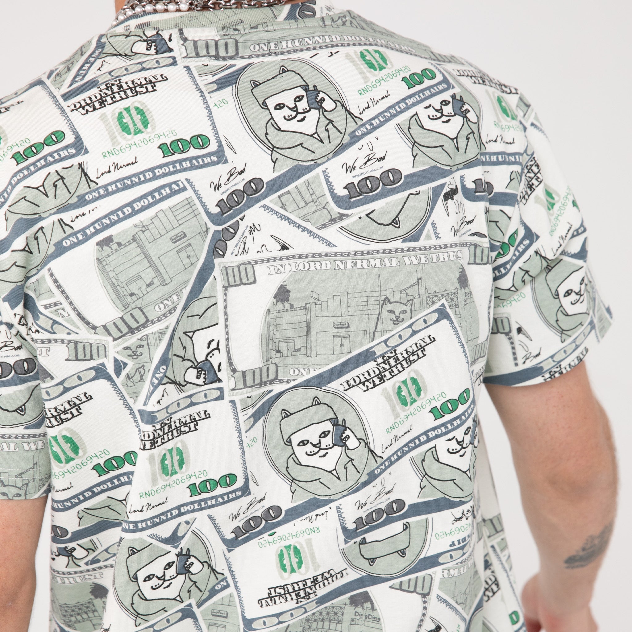 RIPNDIP Moneybag Tee (Olive)