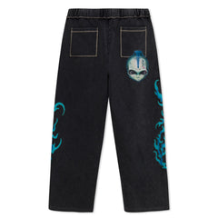 RIPNDIP Squabble Up Sweat Pants (Black Vintage Wash)