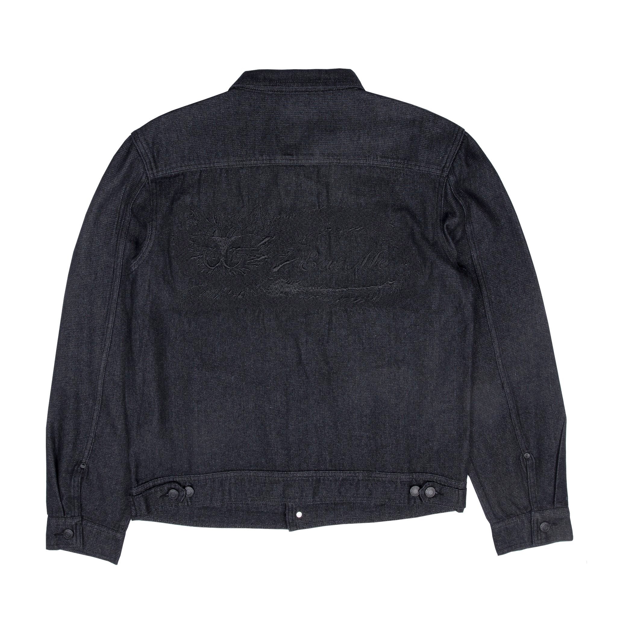 RipNDip Eat Me Denim Jacket (Black)
