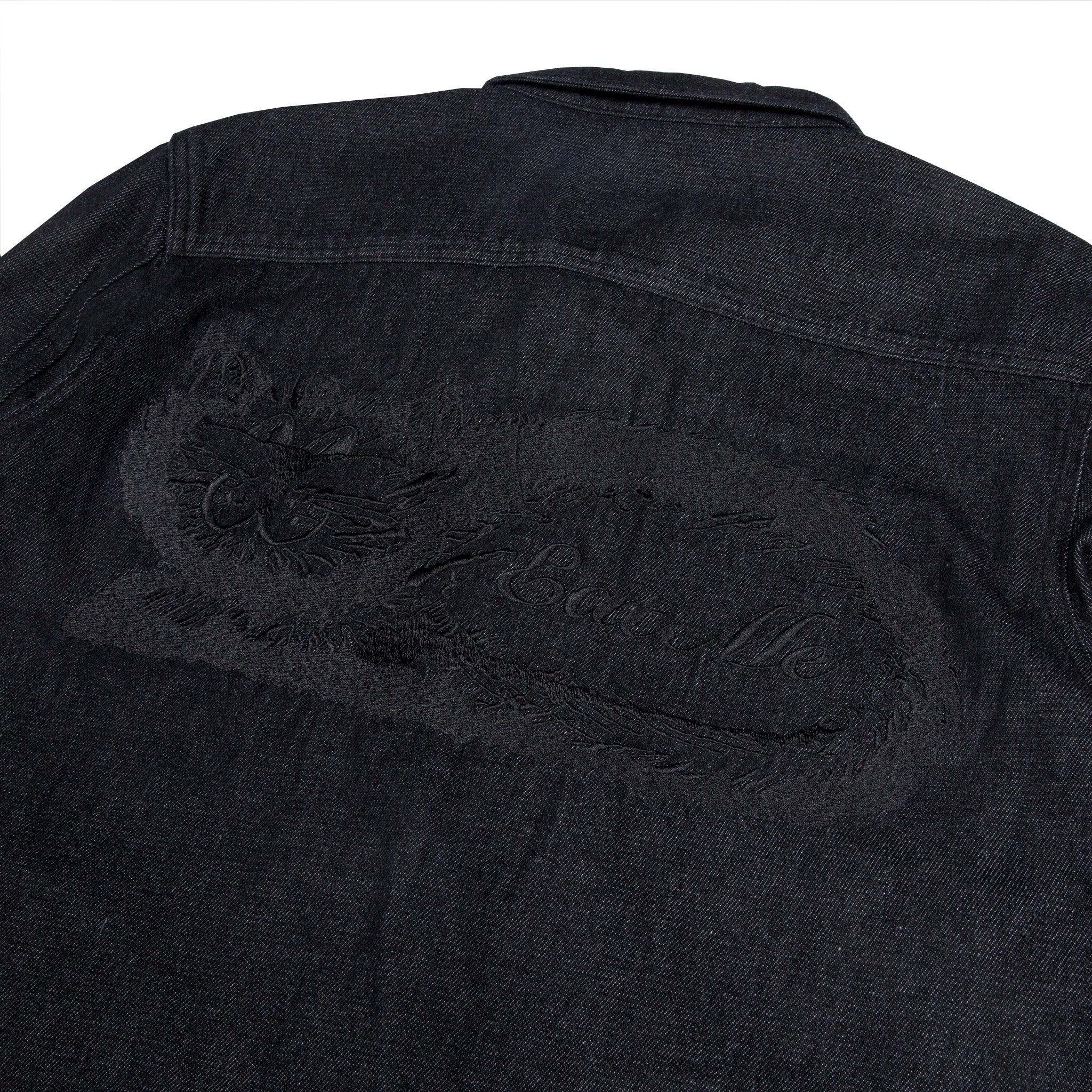 RipNDip Eat Me Denim Jacket (Black)