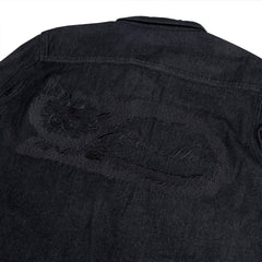RipNDip Eat Me Denim Jacket (Black)