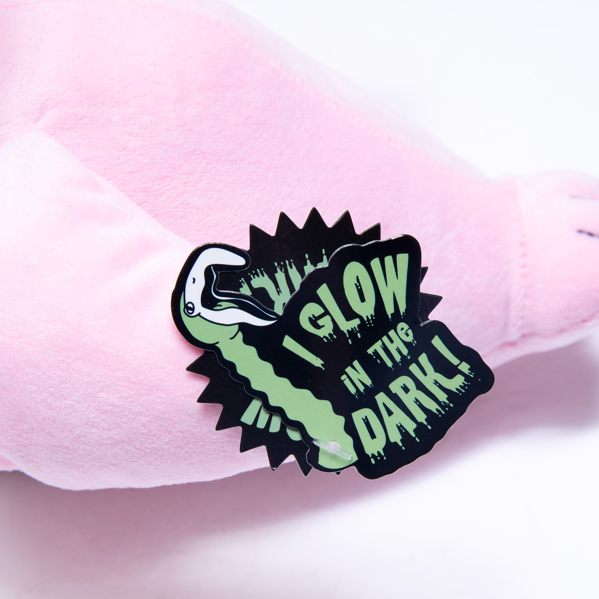 RIPNDIP Lord Mingo Glow In The Dark Plush (Pink)