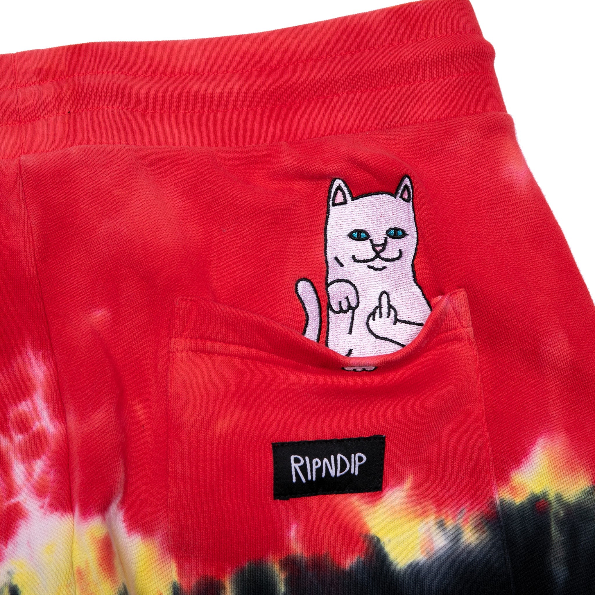 RIPNDIP Peeking Nermal Sweat Pants (Tie Dye)