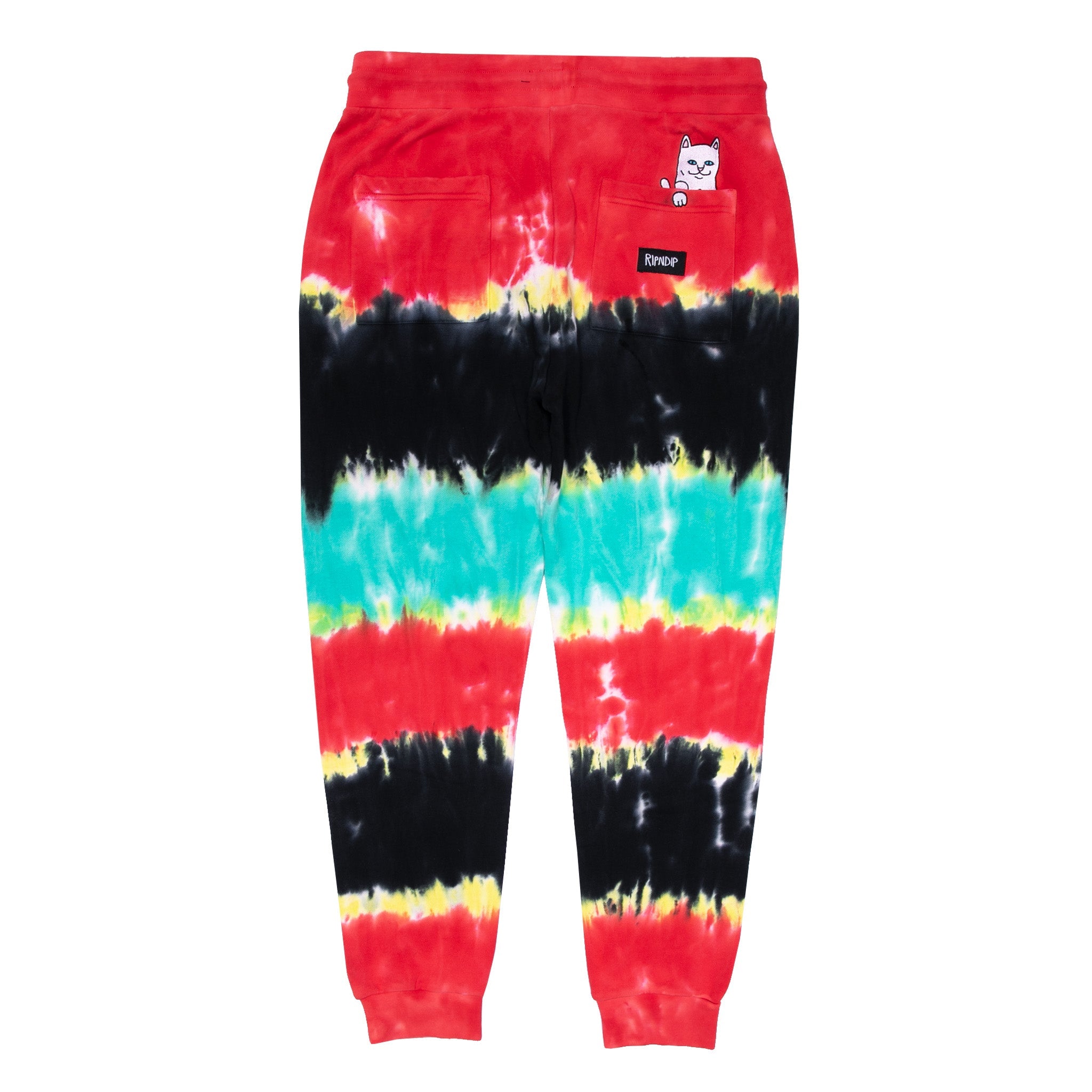 RIPNDIP Peeking Nermal Sweat Pants (Tie Dye)