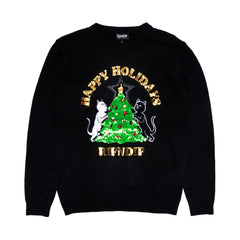 RIPNDIP Litmas Tree Knitted Sweater (Black)