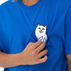 RIPNDIP Lord Nermal Pocket Tee (Royal Blue)