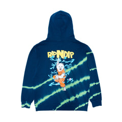 RIPNDIP Super Sanerm Hoodie (Navy/Neon Green Dye)