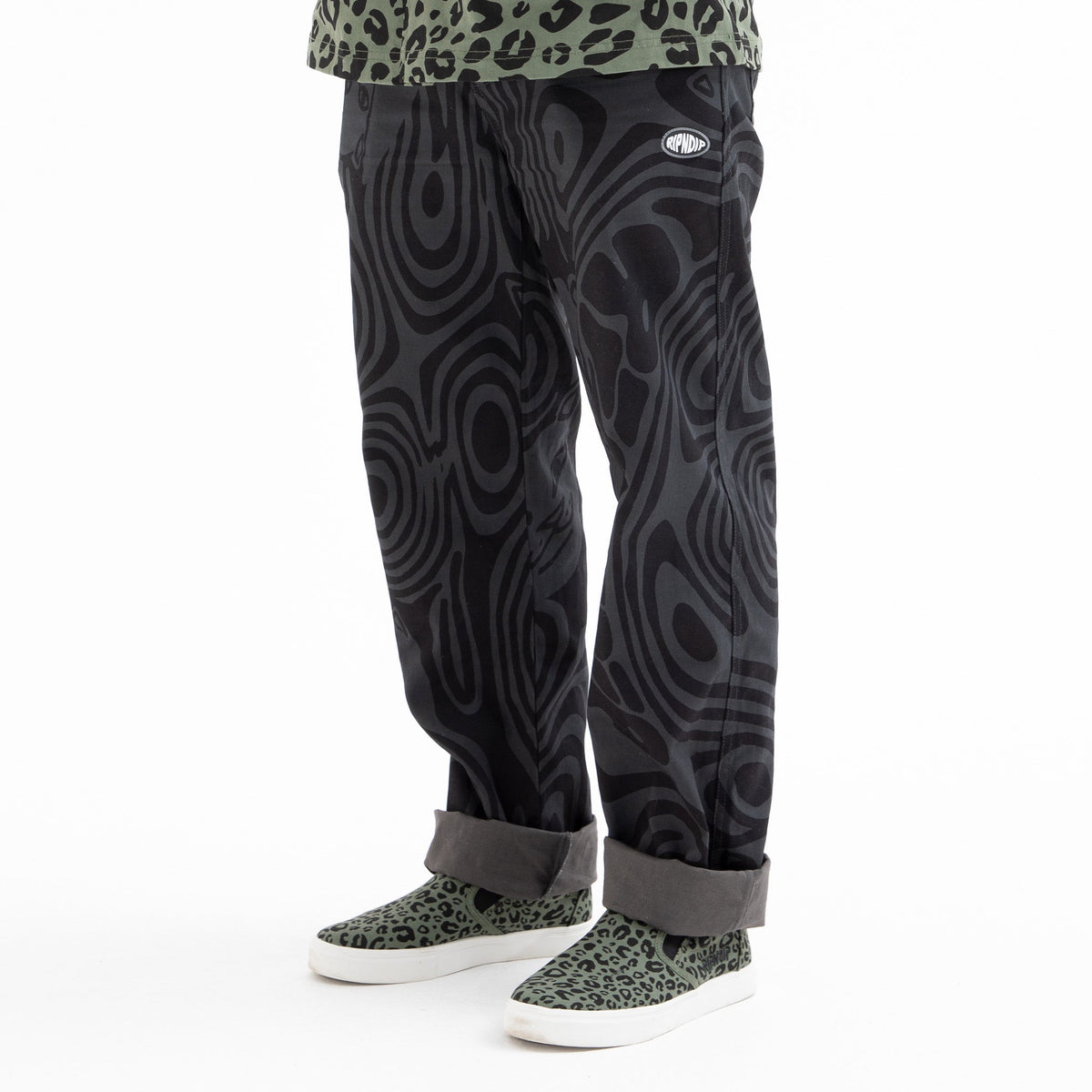 RIPNDIP Hypnotic Cotton Twill Pants (Black)