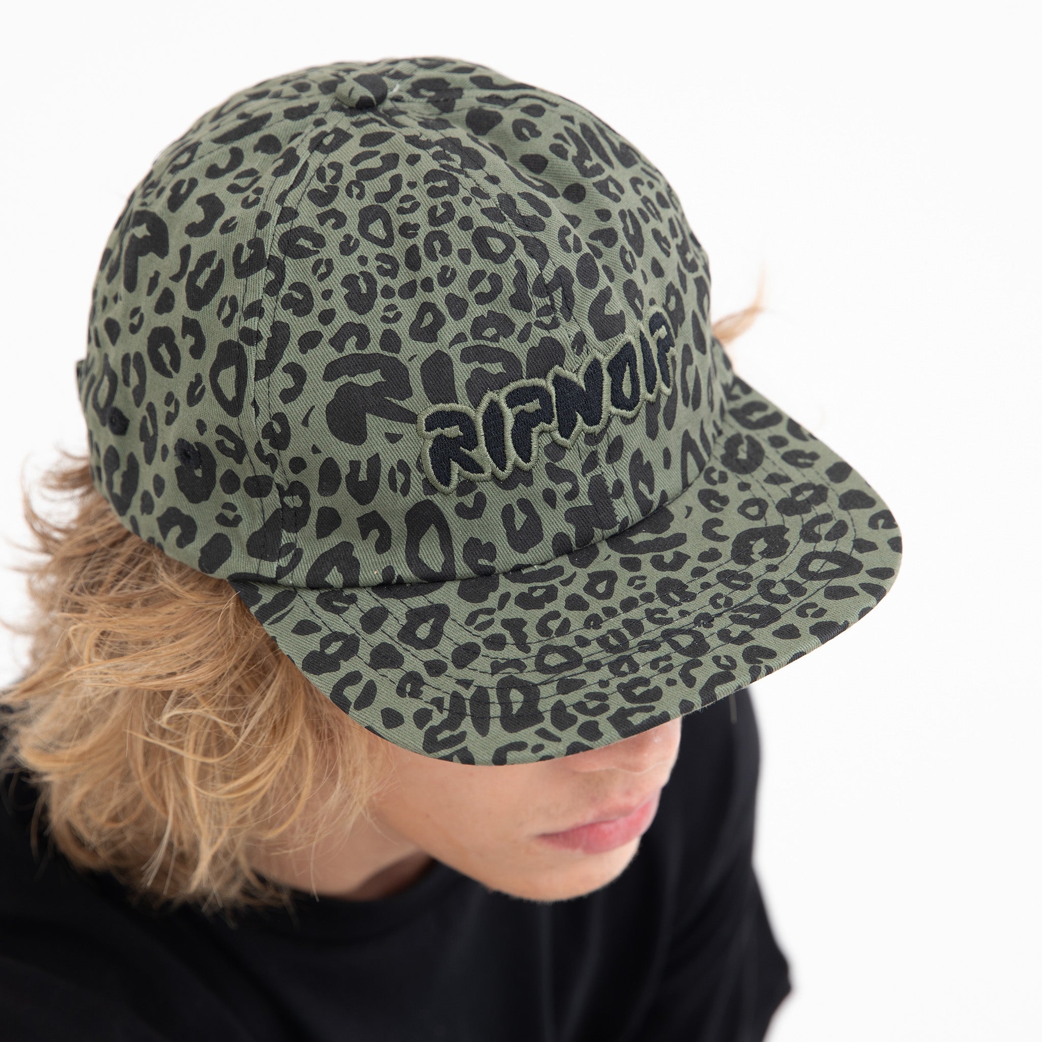 RIPNDIP Spotted 6 Panel Strapback (Olive)