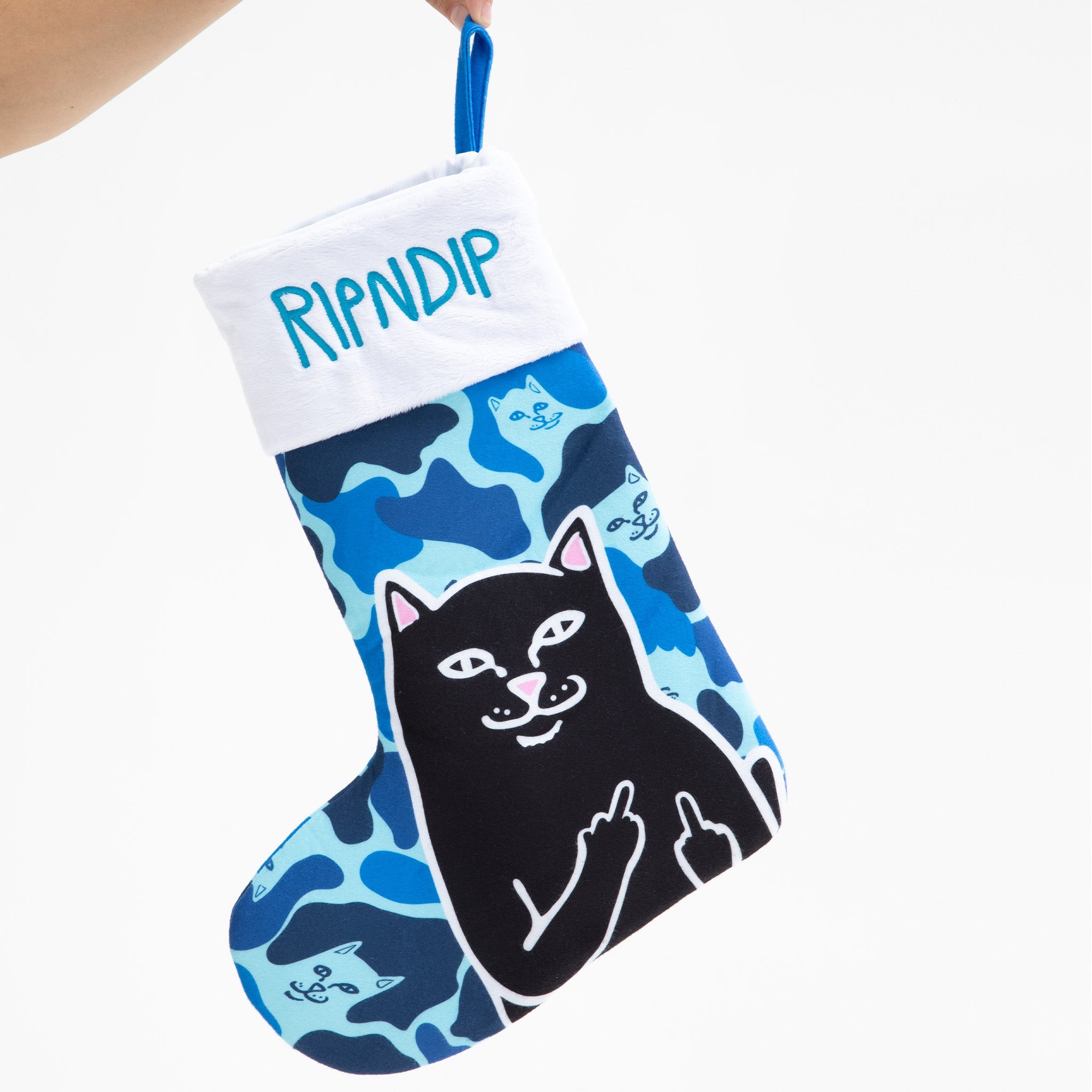 RIPNDIP Lord Jermal Christmas Stocking (Blue)