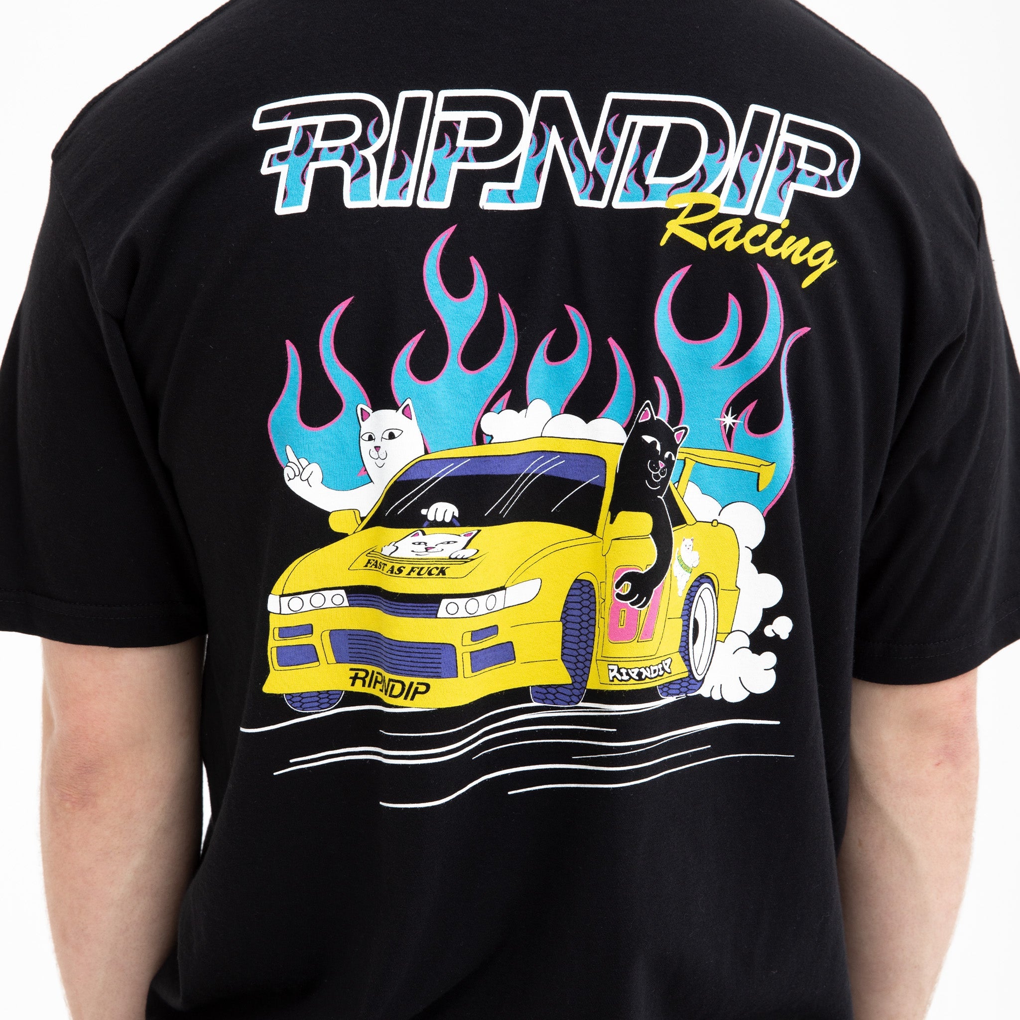 RIPNDIP Nerm Racing Tee (Black)