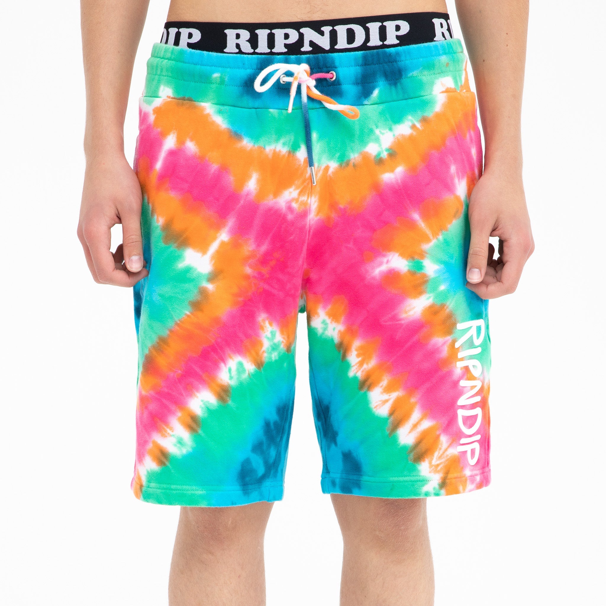 351539 OG Prisma Sweatshorts (Rainbow X Dye)