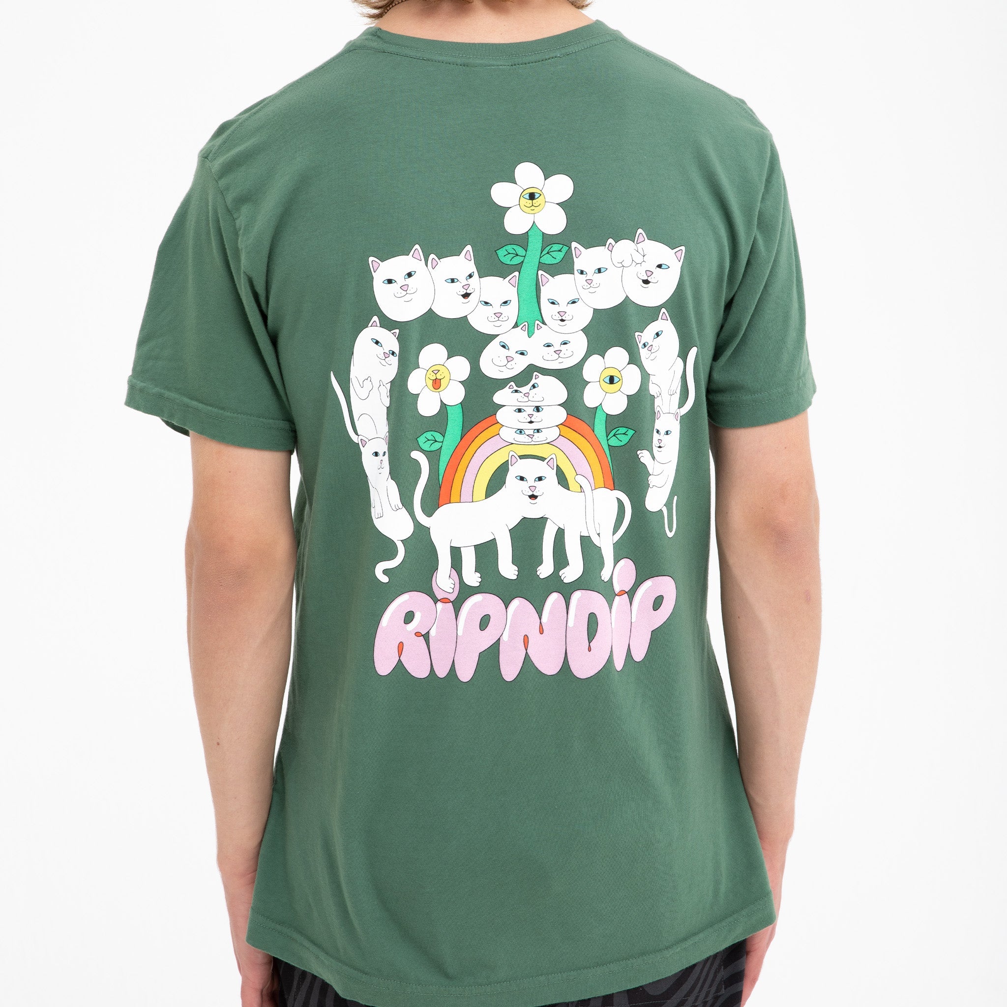 RIPNDIP Nerms Of A Feather Pocket Tee (Olive)