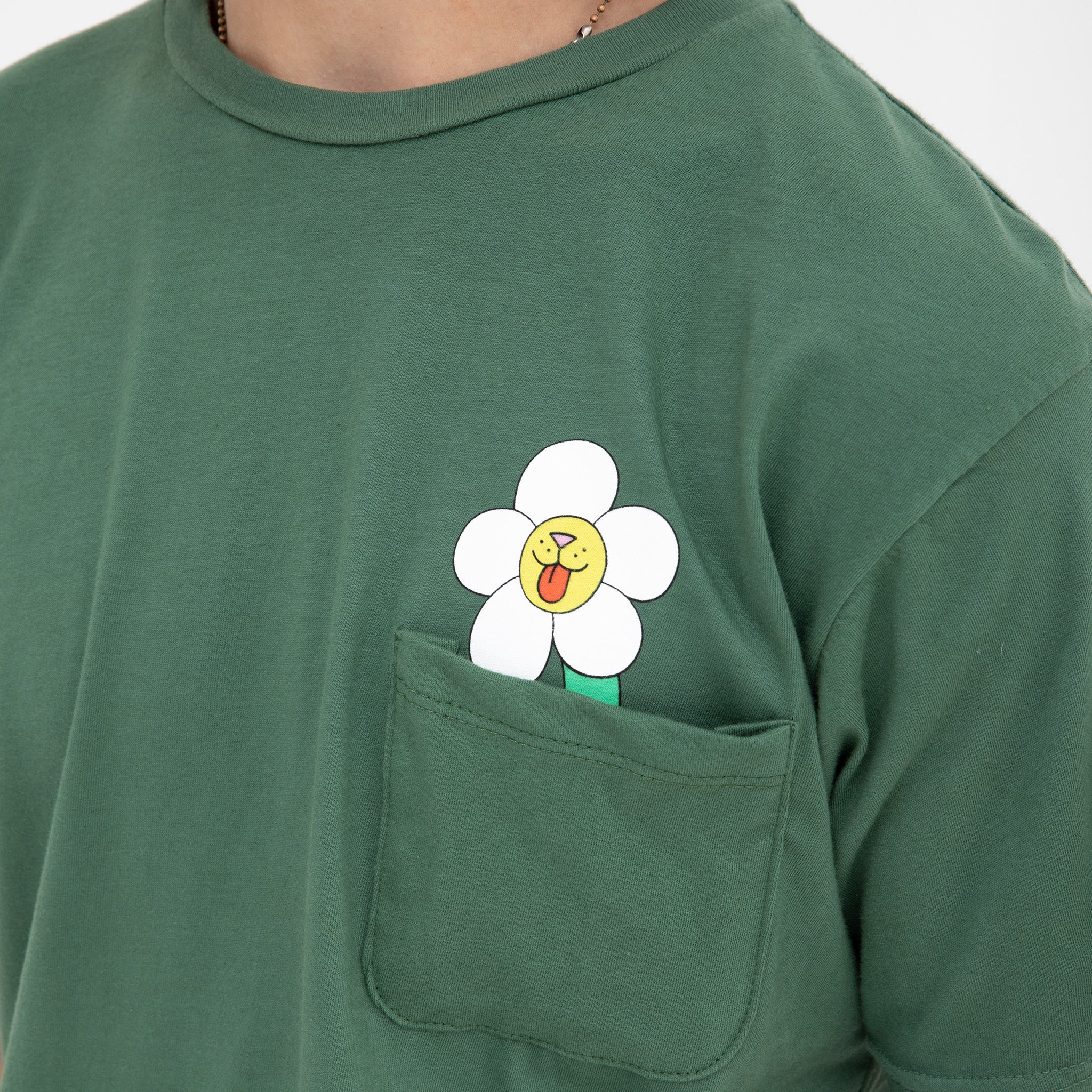 RIPNDIP Nerms Of A Feather Pocket Tee (Olive)