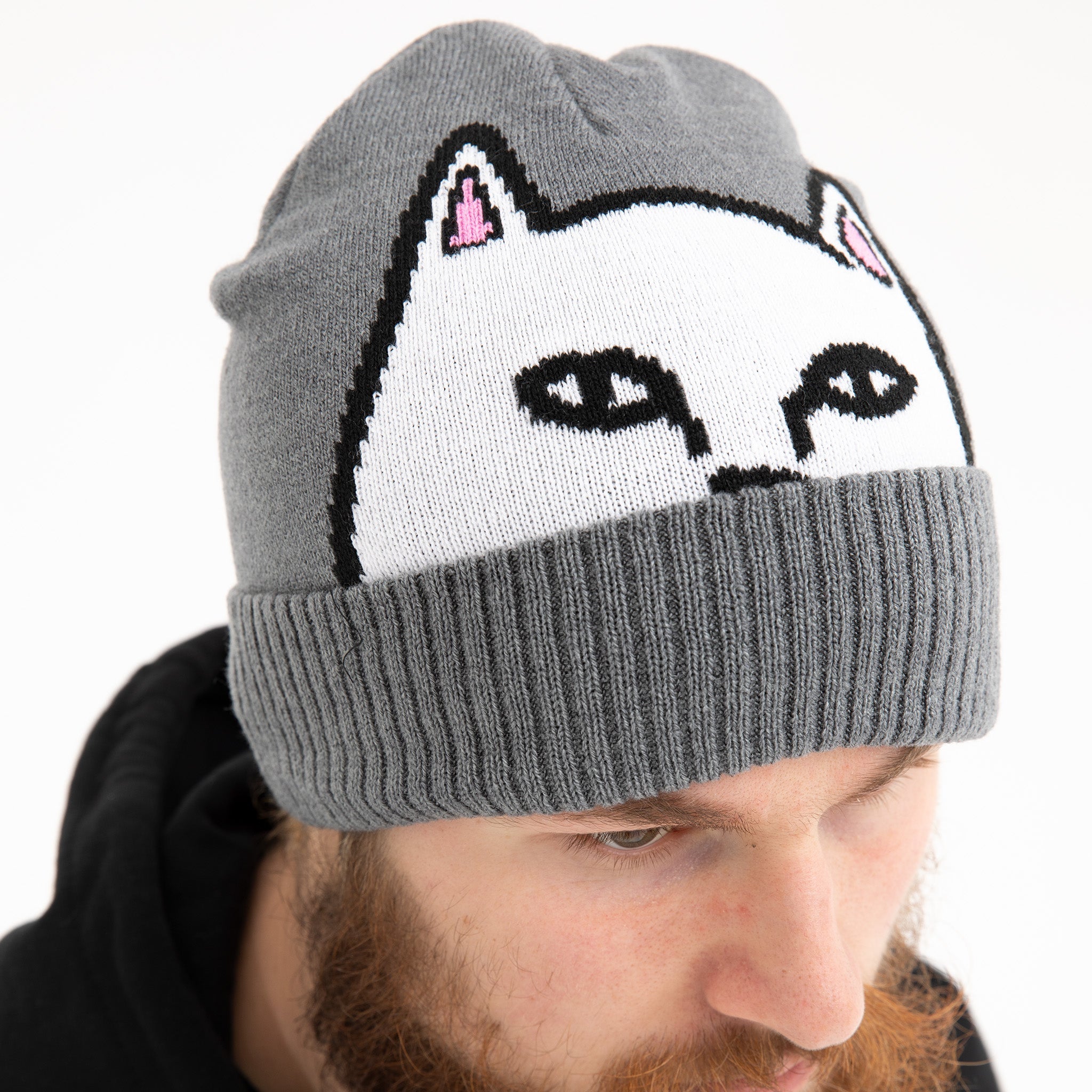 RIPNDIP Peeking Nermal Beanie (Grey)