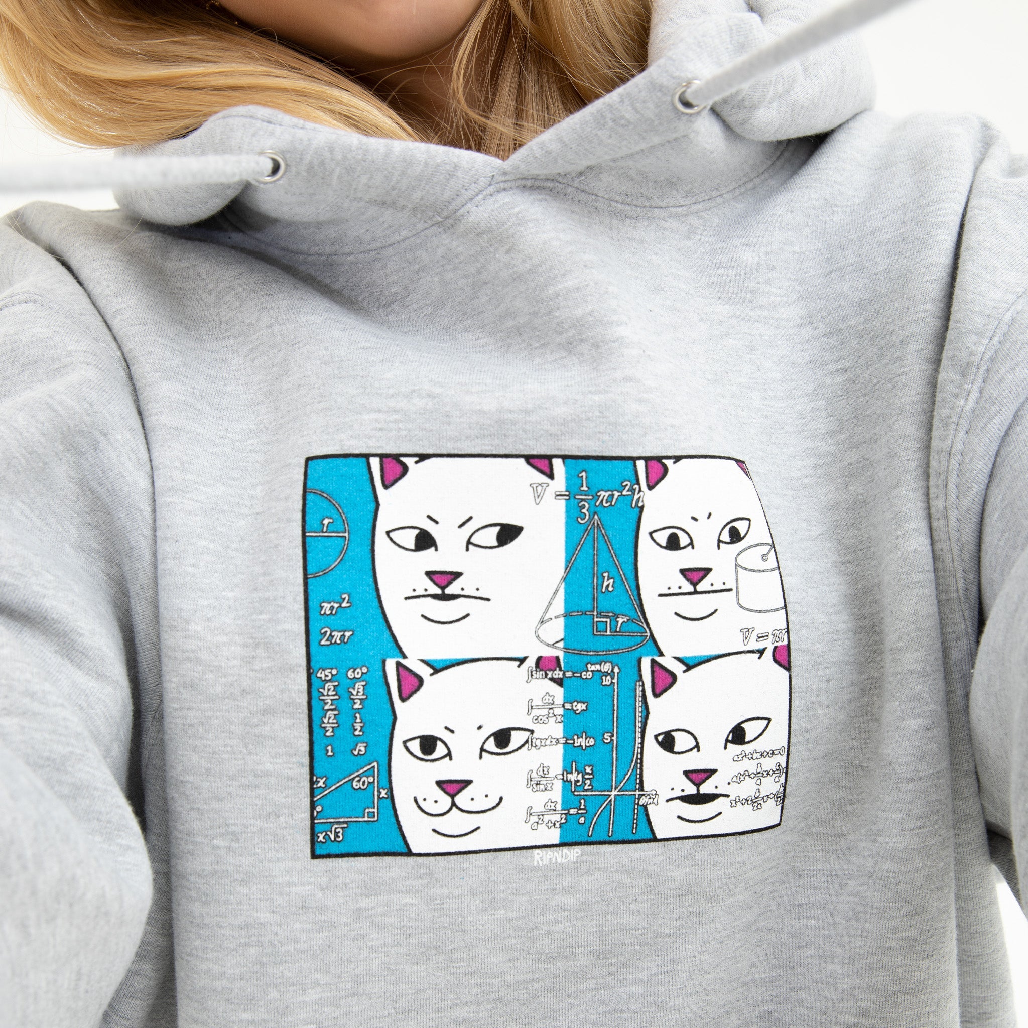 RIPNDIP Memory Bank Hoodie (Ash Heather)