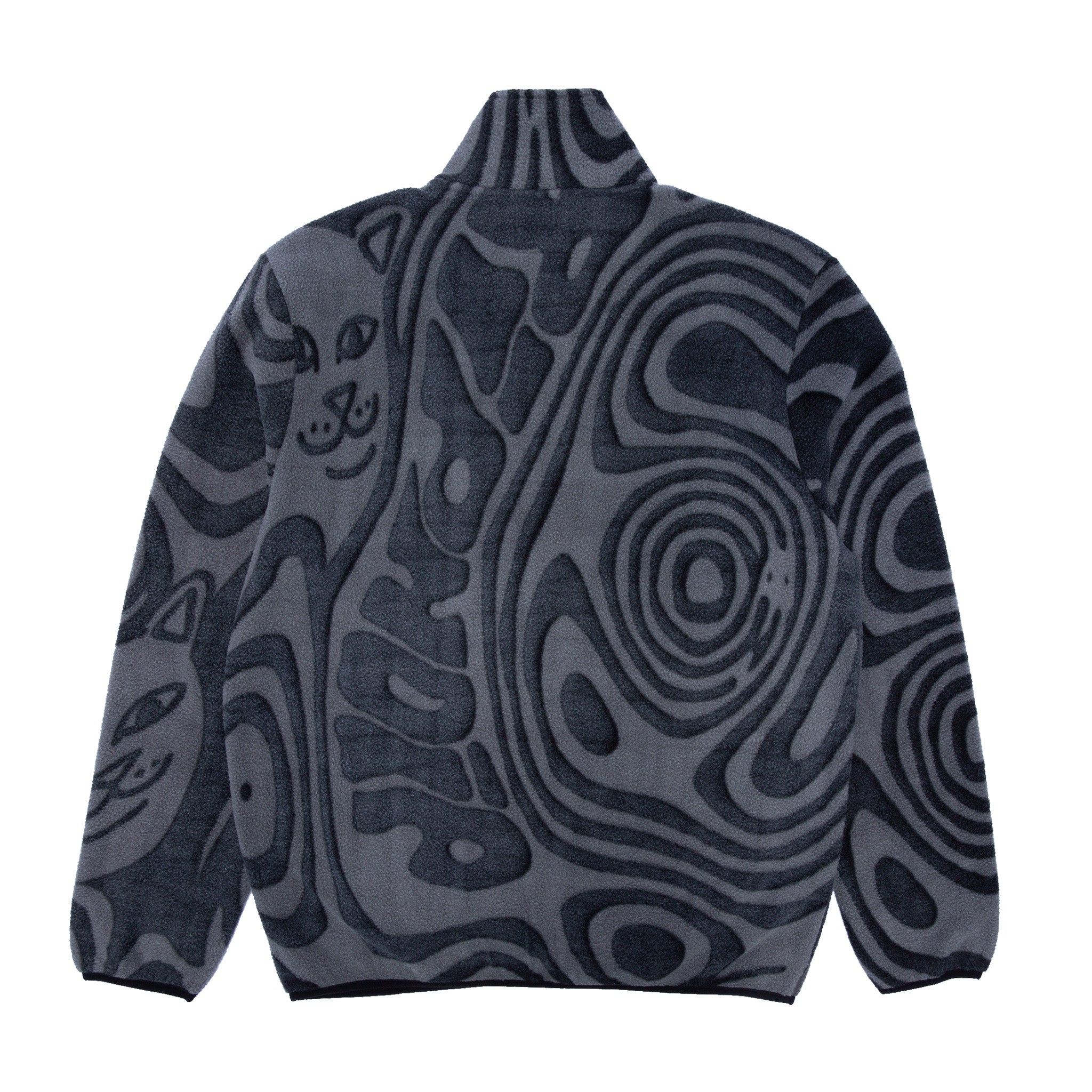 RIPNDIP Hypnotic Polar Fleece Jacket (Black)
