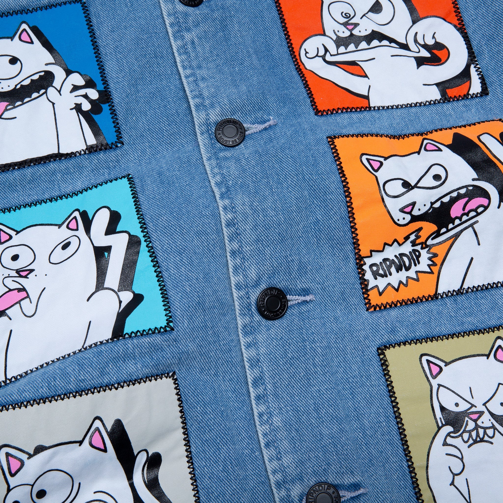 351544 Frustration Denim Jacket (Medium Wash)