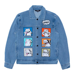 351544 Frustration Denim Jacket (Medium Wash)