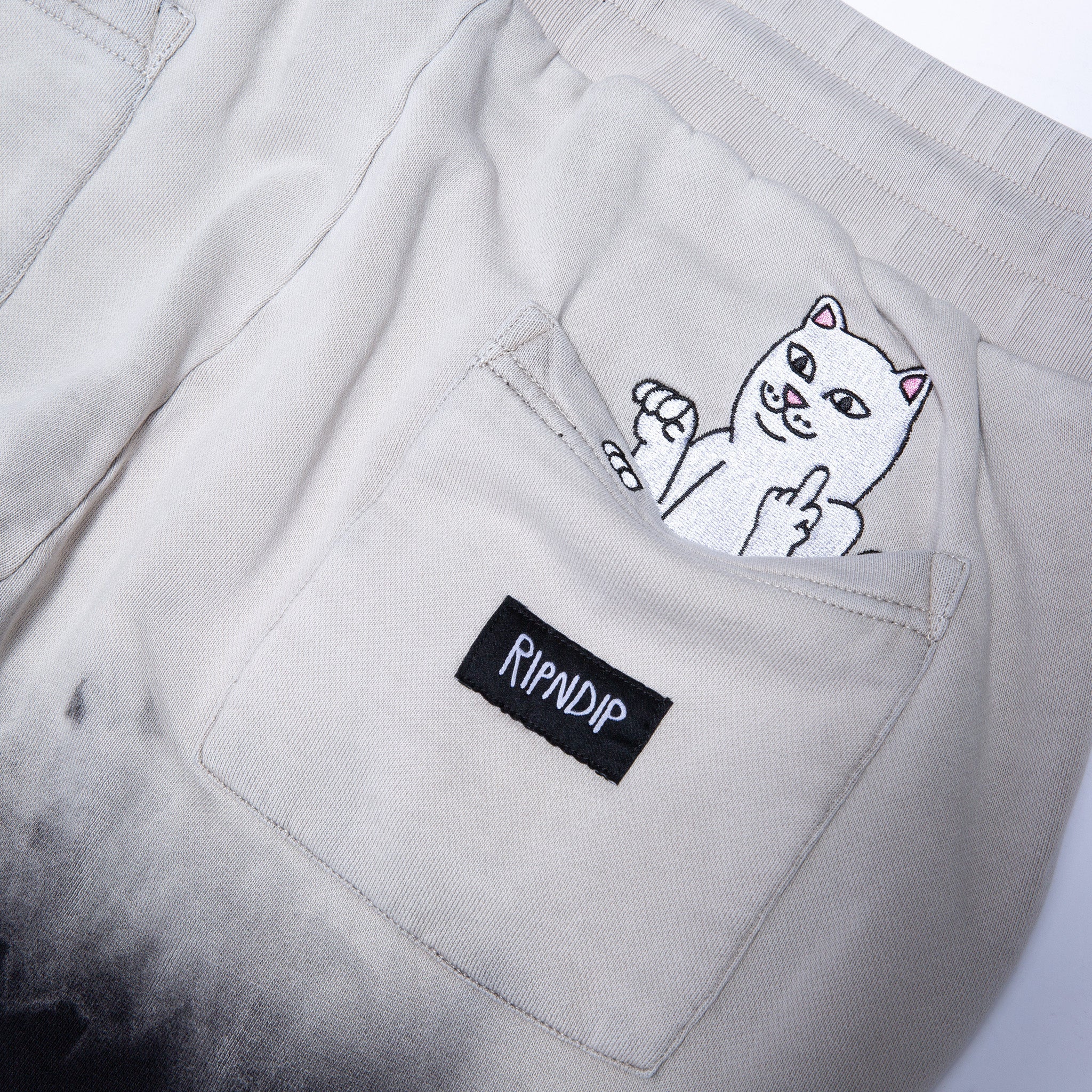 351538 Ripntail Sweatpants (Tan/Black Stripe Dye)
