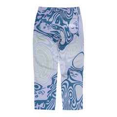 RIPNDIP Hypnotic Twill Pants (Grey/Lavender/Neon)
