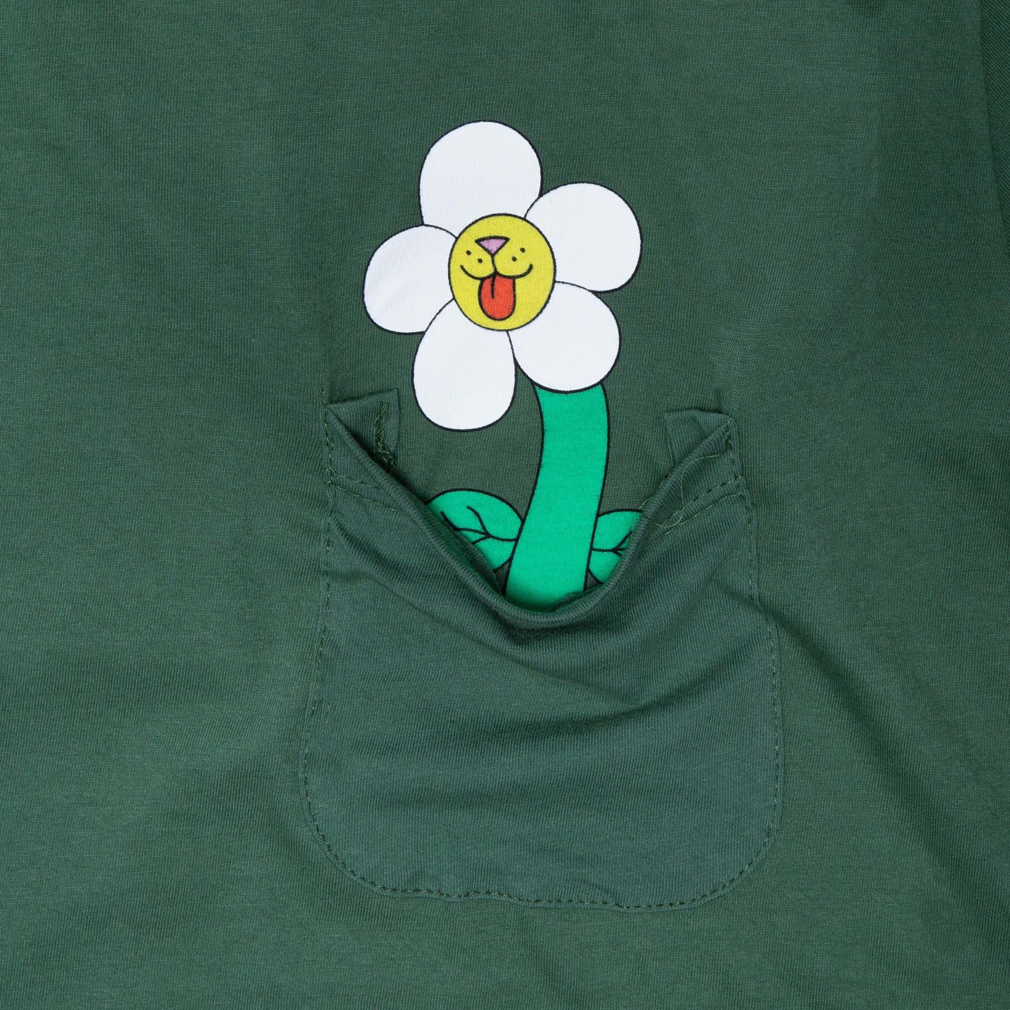 RIPNDIP Nerms Of A Feather Pocket Tee (Olive)