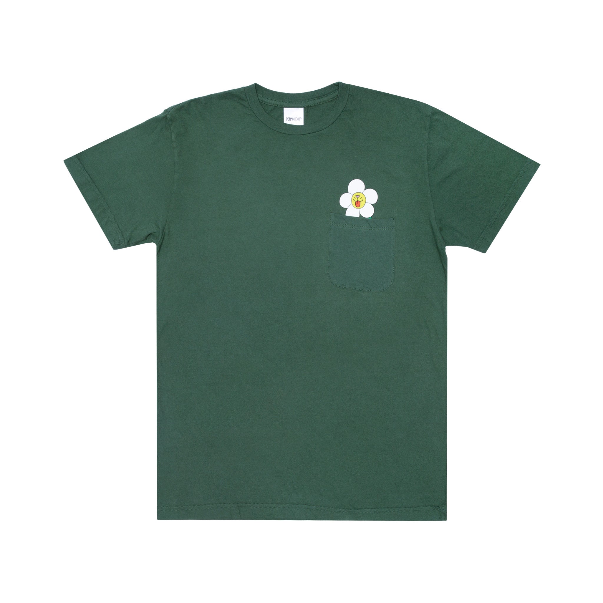 RIPNDIP Nerms Of A Feather Pocket Tee (Olive)