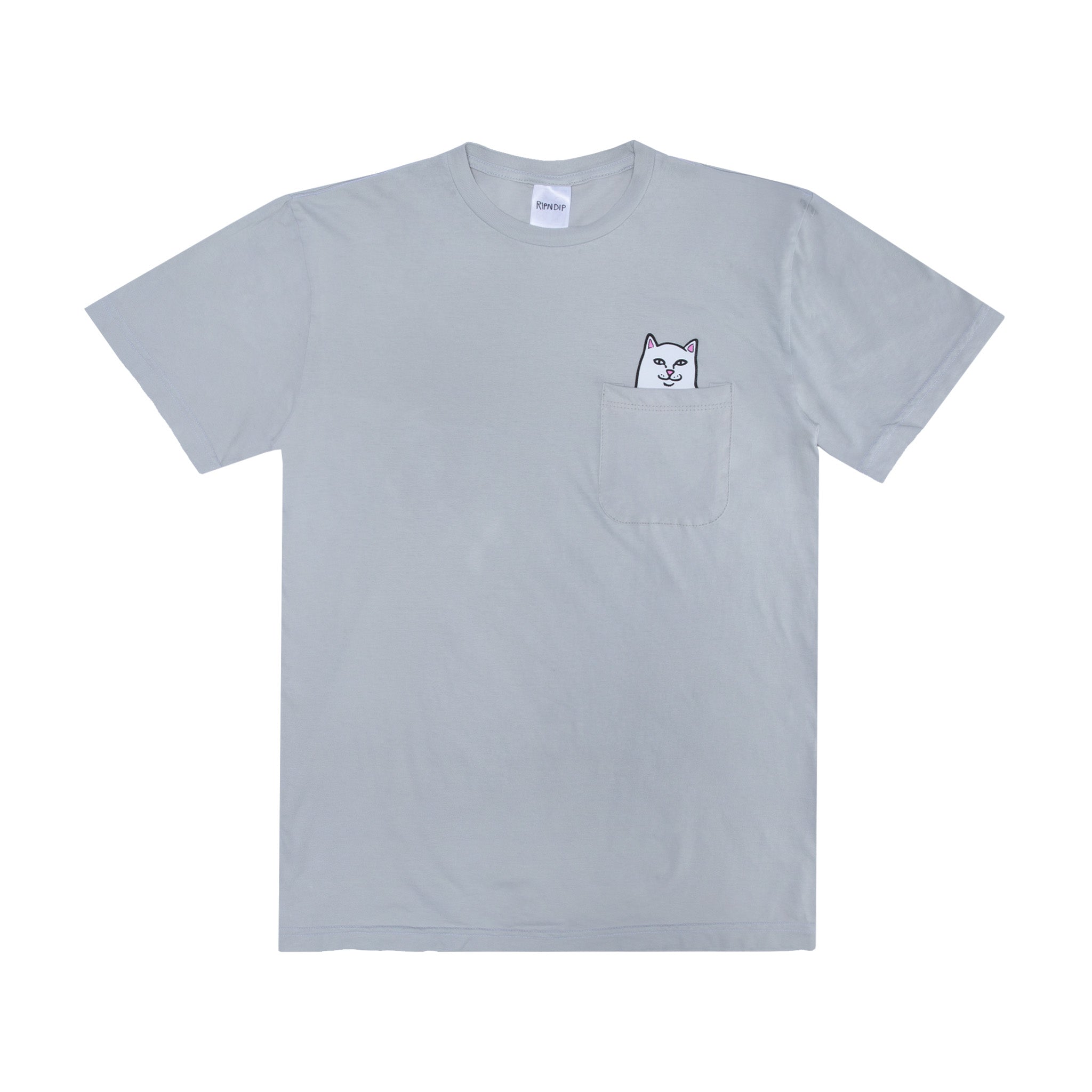 RIPNDIP Lord Nermal Pocket Tee (Grey)