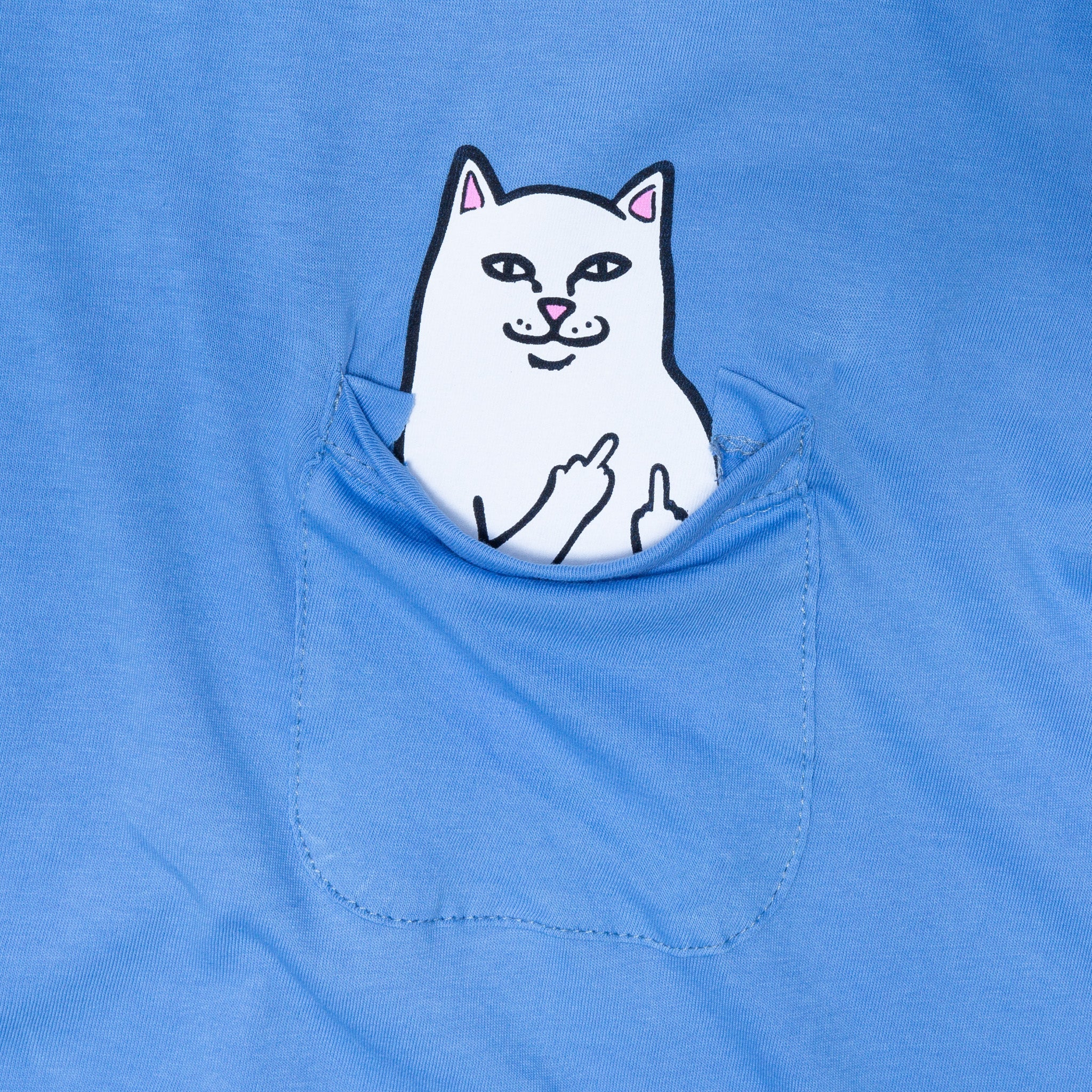 RIPNDIP Lord Nermal Pocket Tee (Cornflower Blue)