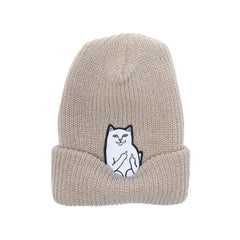 RIPNDIP Lord Nermal Beanie (Cream)