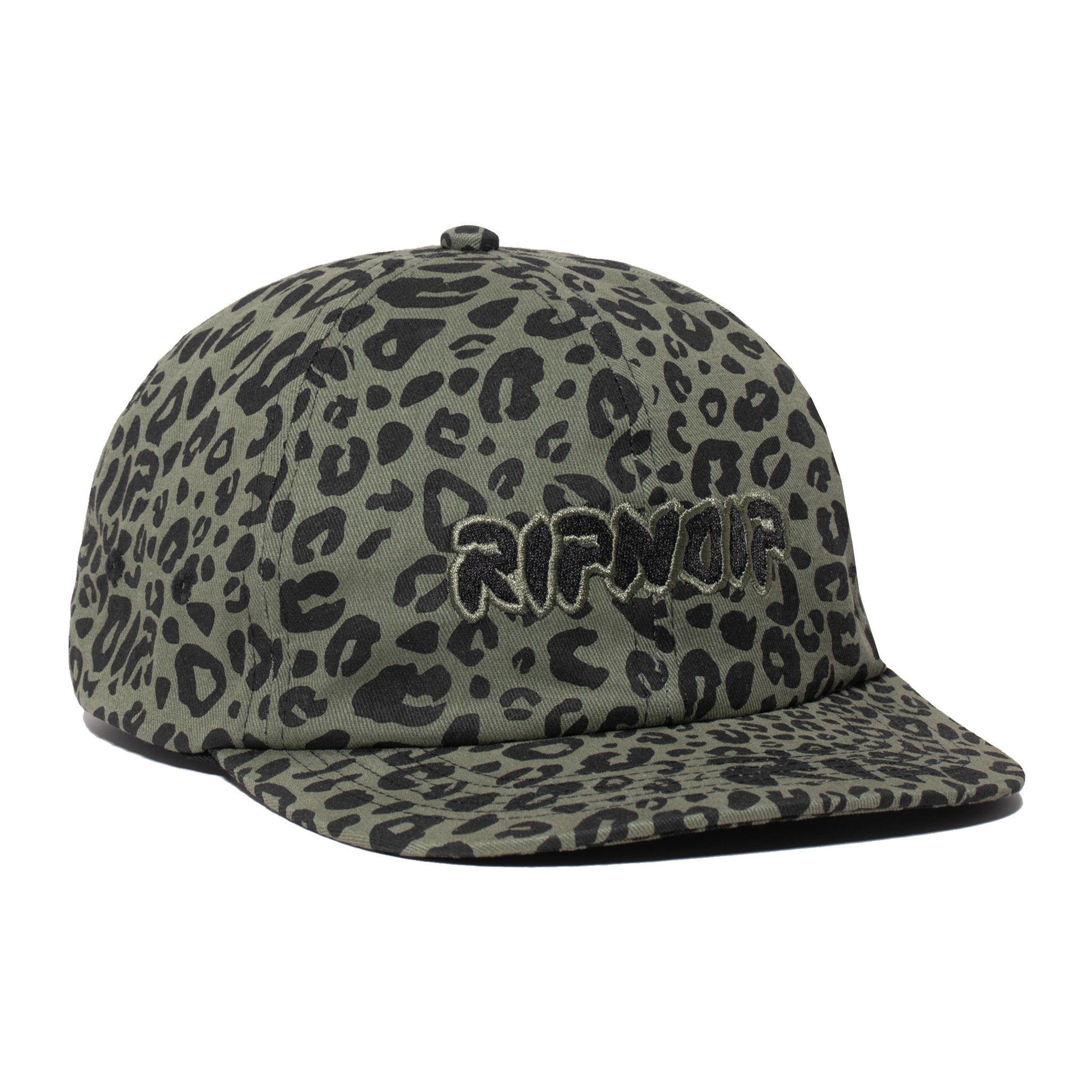 RIPNDIP Spotted 6 Panel Strapback (Olive)