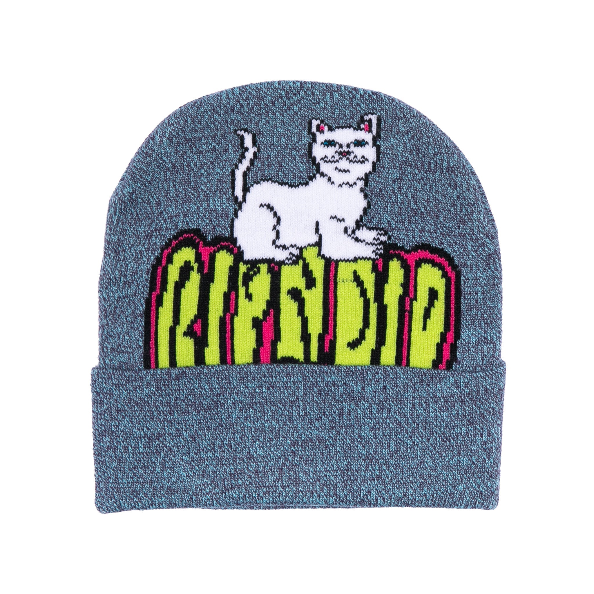 RIPNDIP Psychedelic Beanie (Purple)